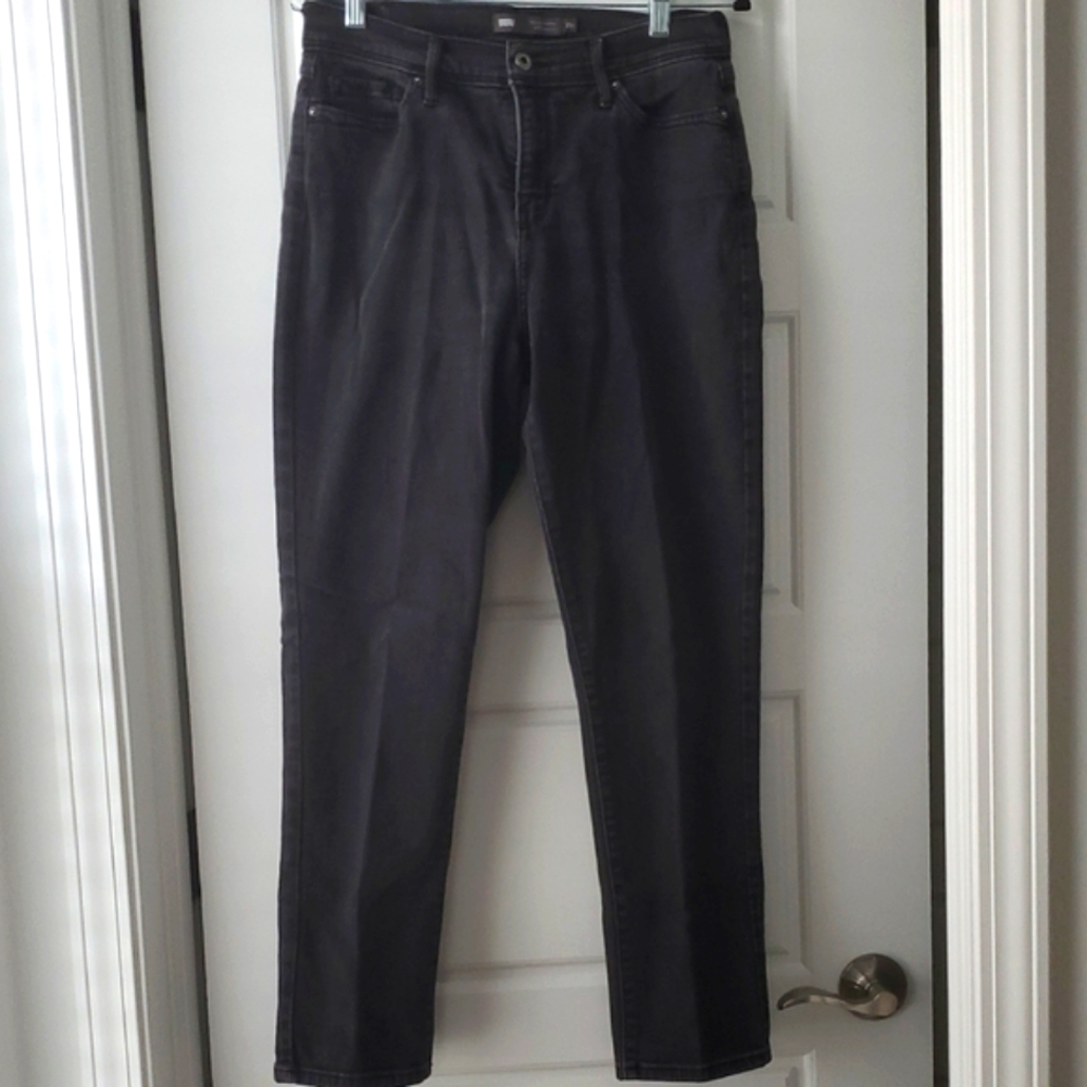 Levi's 512 Skinny Leg - Black Denim Jeans (10p)